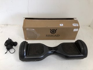 (COLLECTION ONLY) 2 X SISIGAD ELECTRIC-SELF BALANCING HOVERBOARD IN CARBON BLACK: LOCATION - B1