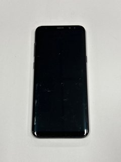 SAMSUNG GALAXY S8 PLUS 64 GB SMARTPHONE IN BLACK: MODEL NO SM-G955F (UNIT ONLY) [JPTM115913]