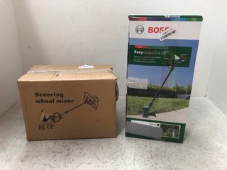 BOSCH EASY GRASS CUT 26 TO INCLUDE STEERING WHEEL MIXER: LOCATION - B14