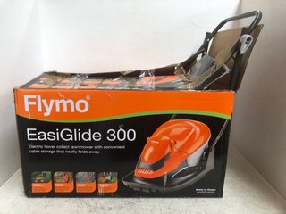 FLYMO EASI GLIDE 300 CORDED ELECTRIC HOVER COLLECT LAWNMOWER WITH CONVENIENT CABLE STORAGE: LOCATION - B17