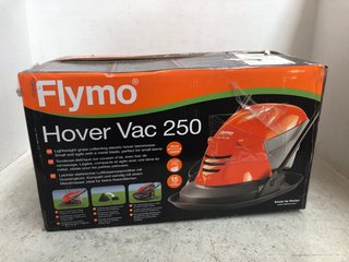 FLYMO CORDED HOVER VAC 250 15L GRASS BOX: LOCATION - B17