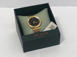 TED BAKER DARBEY WOMENS STAINLESS STEEL WATCH RRP: £ 136.00: LOCATION - B19