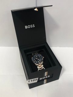 BOSS MENS ACE TWO TONE WATCH RRP: £ 233.00: LOCATION - B19