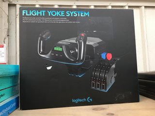 LOGITECH FLIGHT YOKE SYSTEM RRP - £139: LOCATION - A1