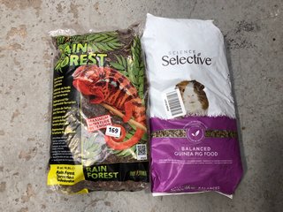 SCIENCE SELECTIVE 3KG GUINEA PIG FOOD - BBE 10/2025 TO INCLUDE RAINFOREST TERRARIUM SUBSTRATE: LOCATION - D4
