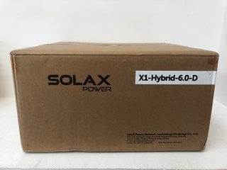 XSOLAX X1-HYBRID-6.0-D INVERTER RRP - £1557: LOCATION - WHITE BOOTH