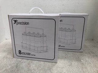 2 X PRECISION 8 WATER BOTTLE & WIRE BOTTLE CARRIER KITS: LOCATION - C21