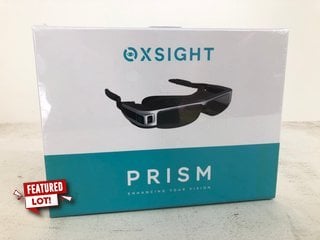 XSIGHT PRISM ENHANCING GLASSES RRP - £4000: LOCATION - WHITE BOOTH