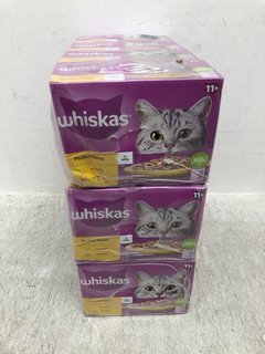 QTY OF MULTI-PACK WHISKAS JELLY FOOD SACHETS - BBE 16/01/2026: LOCATION - C13