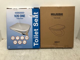 EURO SHOWERS V20 ONE TOILET SEAT TO INCLUDE MUJIUSHI TOILET SEAT: LOCATION - C9