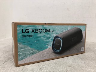 LG XBOOM GO XG7QBK BLUETOOTH SPEAKER - RRP £199: LOCATION - B1