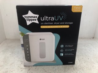 TOMMEE TIPPEE ULTRA UV STERILIZER, DRYER & STORAGE - RRP £100: LOCATION - D14