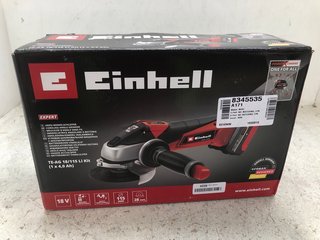 EINHELL TE-AG CORDLESS ANGLE GRINDER: LOCATION - D11