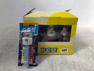 BOX OF SPACEMAN & SPACE ROCKET PEZ CONTAINERS - BBE 01/2026: LOCATION - B8