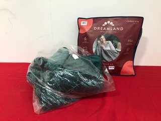 2 X ASSORTED ITEMS TO INCLUDE DREAMLAND SNUGGLE UP INTELLIHEAT ELECTRIC BLANKET: LOCATION - AR1