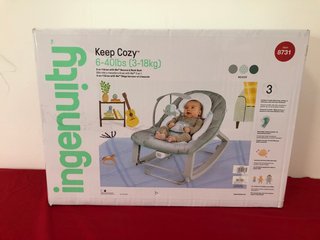 INGENUITY KEEP COZY 3 IN 1 GROW WITH ME BOUNCER AND ROCKER SEAT: LOCATION - AR1