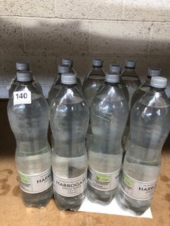 (COLLECTION ONLY) QTY OF HARROGATE SPARKLING SPRING WATER 1.5L: LOCATION - BR2