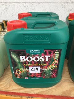 (COLLECTION ONLY) 2 X CANNA BOOST ACCELERATOR PLANT BIOSTIMULANT 5L: LOCATION - BR6