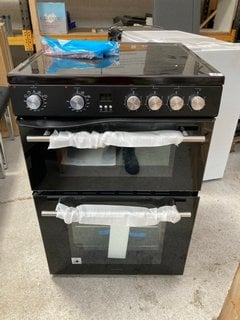 HISENSE ELECTRIC COOKER AND HOB (HDE3211BBUK) - RRP £400: LOCATION - A1