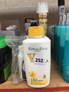 (COLLECTION ONLY) QTY OF ASSORTED BEAUTY AND HEALTHCARE PRODUCTS TO INCLUDE BETTINA BARTY VANILLA BATH & SHOWER GEL: LOCATION - BR6