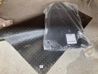 LARGE RUBBER WORKSHOP MATTING TO INCLUDE PEUGEOT 208 12-19 FLOOR MATS: LOCATION - BR16