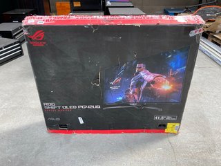 (COLLECTION ONLY) ROG SWIFT OLED PG42UQ GAMING MONITOR (41.5" WIDE SCREEN) - RRP £1349.97: LOCATION - A2