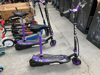 (COLLECTION ONLY) WIRED XL ELECTRIC SCOOTER IN BLACK AND PURPLE: LOCATION - B3