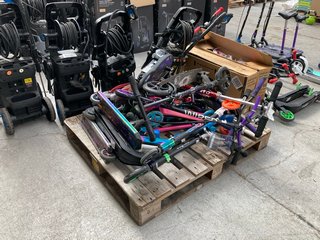 (COLLECTION ONLY) PALLET OF ASSORTED KIDS SCOOTERS: LOCATION - B3