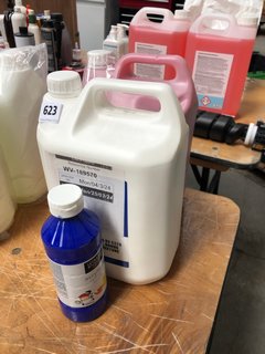 (COLLECTION ONLY) 3 X ASSORTED CRAFT ITEMS TO INCLUDE CLASSMATES WASHABLE 5L READY MIX PAINT (PLEASE NOTE: 18+YEARS ONLY. ID MAY BE REQUIRED): LOCATION - B5