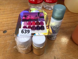 (COLLECTION ONLY) QTY OF ASSORTED ITEMS TO INCLUDE VERDEENI NAIL GEL NAIL CAPS AND BRAVA ADHESIVE REMOVER SPRAY: LOCATION - B5