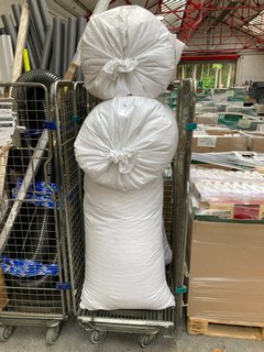3 X BAGS OF POLYSTYRENE BALLS (CAGE NOT INCLUDED): LOCATION - A7