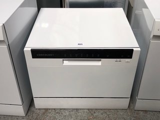 COOKOLOGY 6 PLACE TABLE TOP DISHWASHER IN WHITE MODEL : CTTD6WH RRP - £189.99: LOCATION - A8