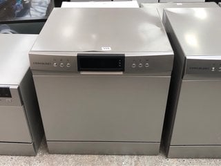 COOKOLOGY 8 PLACE TABLE TOP DISHWASHER IN SILVER MODEL : CTTD8SL RRP - £249.99: LOCATION - C6