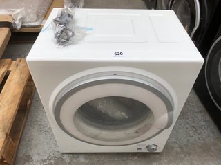 COOKOLOGY 2.5KG MINI TUMBLE DRYER IN WHITE MODEL : CMVD25WH RRP - £154.99: LOCATION - A4
