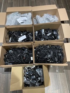 PALLET OF ASSORTED CHARGERS & CABLES. (TO INCLUDE DELL USB/C & LENOVO) [JPTM115349]