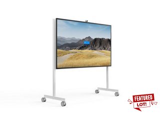 STEELCASE ROAM MOBILE STAND FOR SURFACE HUB 2S 85'' TV STANDS/BRACKETS (ORIGINAL RRP - £2499) IN WHITE (UNIT ONLY) [JPTM115994]