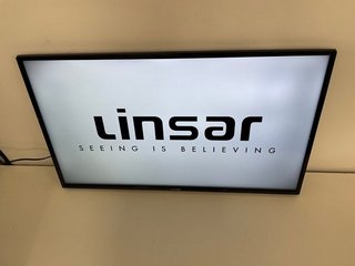 LINSAR UHD 43" TV: MODEL NO GT43UHDLUXE (UNIT ONLY (NO REMOTE) [JPTM115259]