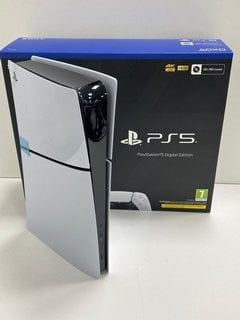 SONY PLAYSTATION 5 DIGITAL EDITION 1TB GAMES CONSOLE: MODEL NO CFI-2016 B01Y (WITH BOX & ALL ACCESSORIES) [JPTM114956] THIS PRODUCT IS FULLY FUNCTIONAL AND IS PART OF OUR PREMIUM TECH AND ELECTRONICS