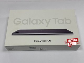 SAMSUNG GALAXY TAB A7 LITE 4G 32 GB TABLET WITH WIFI (ORIGINAL RRP - £129) IN GREY: MODEL NO SM-T225 (WITH BOX & ALL ACCESSORIES) [JPTM115695] (SEALED UNIT) THIS PRODUCT IS FULLY FUNCTIONAL AND IS PA