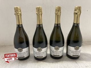 4 X ALLINI VALDOBBIADENE PROSECCO SUPERIORE DOCG 2021 75CL 11% VOL (PLEASE NOTE: 18+YEARS ONLY. ID MAY BE REQUIRED): LOCATION - BR9