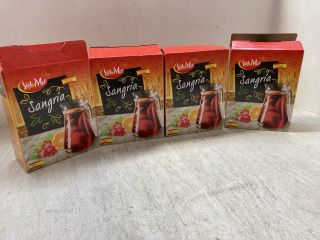 4 X SOL MAR SANGRIA BAG IN BOXES 3L 7% VOL BBE: 08/05/25 (PLEASE NOTE: 18+YEARS ONLY. ID MAY BE REQUIRED): LOCATION - BR9