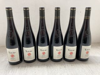 6 X TUFFEAU SAUMUR CABERNET FRANC 2022 RED WINE 75CL 13% VOL (PLEASE NOTE: 18+YEARS ONLY. ID MAY BE REQUIRED): LOCATION - BR9