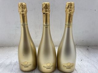 3 X ALLINI PROSECCO BRUT 2021 75CL 11% VOL (PLEASE NOTE: 18+YEARS ONLY. ID MAY BE REQUIRED): LOCATION - BR10