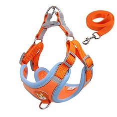 45 X ANLI TENT STEP IN DOG HARNESS AND LEASH SET FOR SMALL DOGS- SOFT DOG VEST HARNESS WITH REFLECTIVE, NO-PULL PUPPY HARNESS WITH LEAD FOR OUTDOOR WALKING TRAINING - TOTAL RRP £337: LOCATION - A RAC