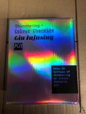 10 X COLOUR CHANGING GIN INFUSION KIT: LOCATION - A RACK
