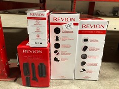 QTY OF ITEMS TO INCLUDE REVLON ONE STEP VOLUMISER: LOCATION - D RACK