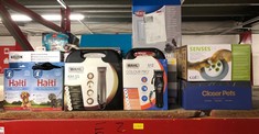 QTY OF ITEMS TO INCLUDE WAHL COLOUR PRO RECHARGEABLE PET CLIPPER: LOCATION - D RACK