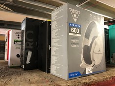 QTY OF ITEMS TO INCLUDE TURTLE BEACH STEALTH 600: LOCATION - D RACK