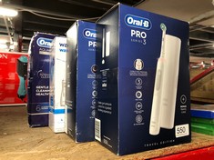 QTY OF ITEMS TO INCLUDE ORAL-B PRO SERIES 3: LOCATION - D RACK