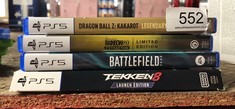 QTY OF ITEMS TO INCLUDE BATTLEFIELD 2042 FOR PS5 - ID MAY BE REQUIRED: LOCATION - D RACK